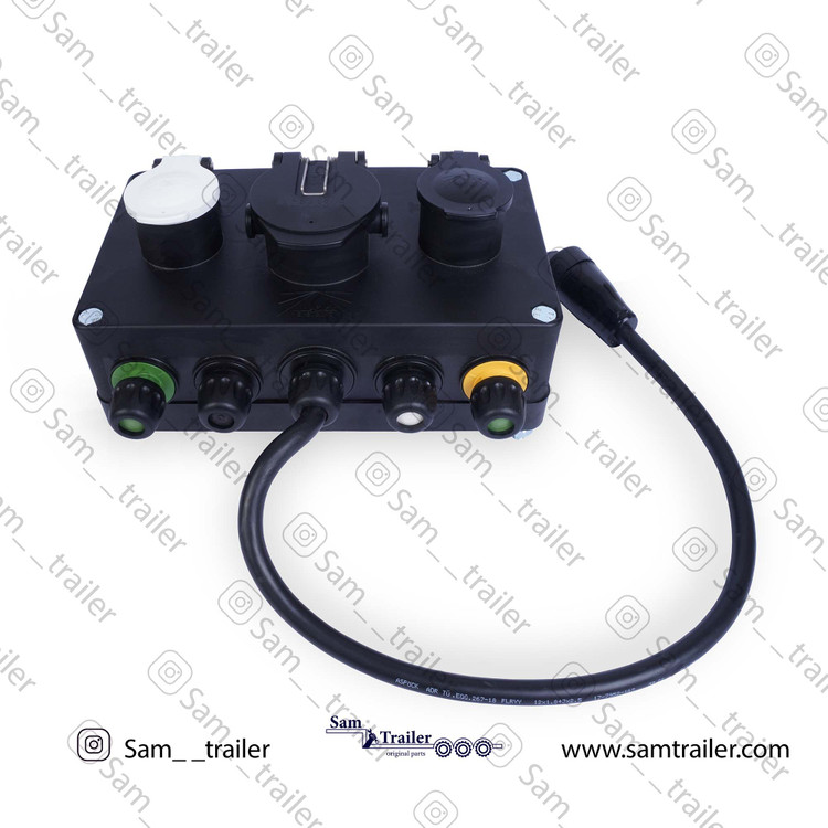 تابلو برق اصلی جلو تریلی