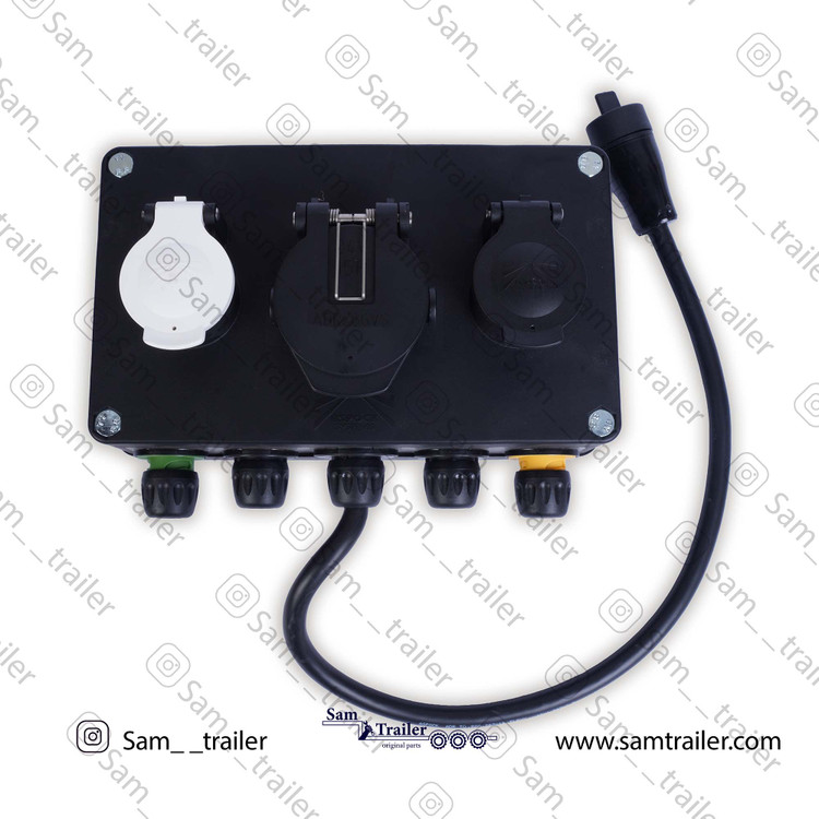 جعبه تقسیم برق اصلی سر تریلی