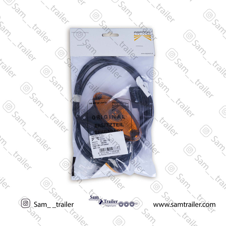 چراغ زرد فابریکی تریلی ماموت