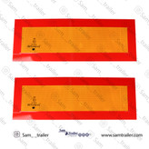 شبرنگ اصلی اجباری آلمینیومی پشت تریلی چادری و یخچالی