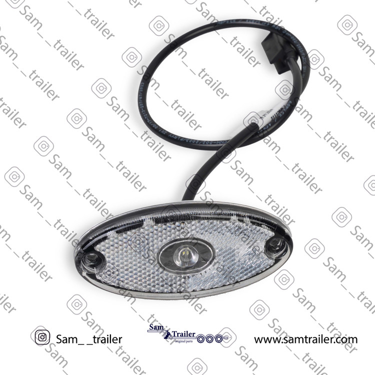 چراغ بیضی سفید اصلی تریلی