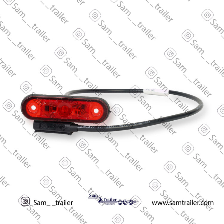 چراغ بیضی قرمز اصلی پشت کانتین