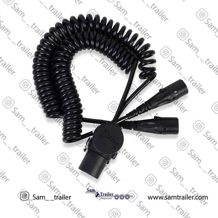 کابل فنری دوقلو برق تریلی