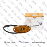 چراغ بیضی زرد تریلی انجیکو