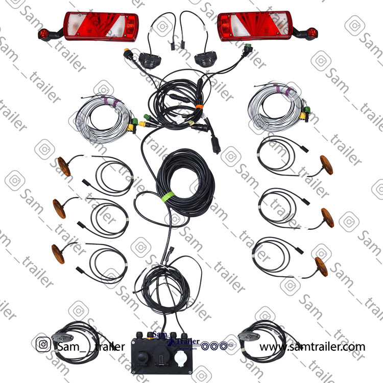 سیستم روشنایی تریلی آسپوک