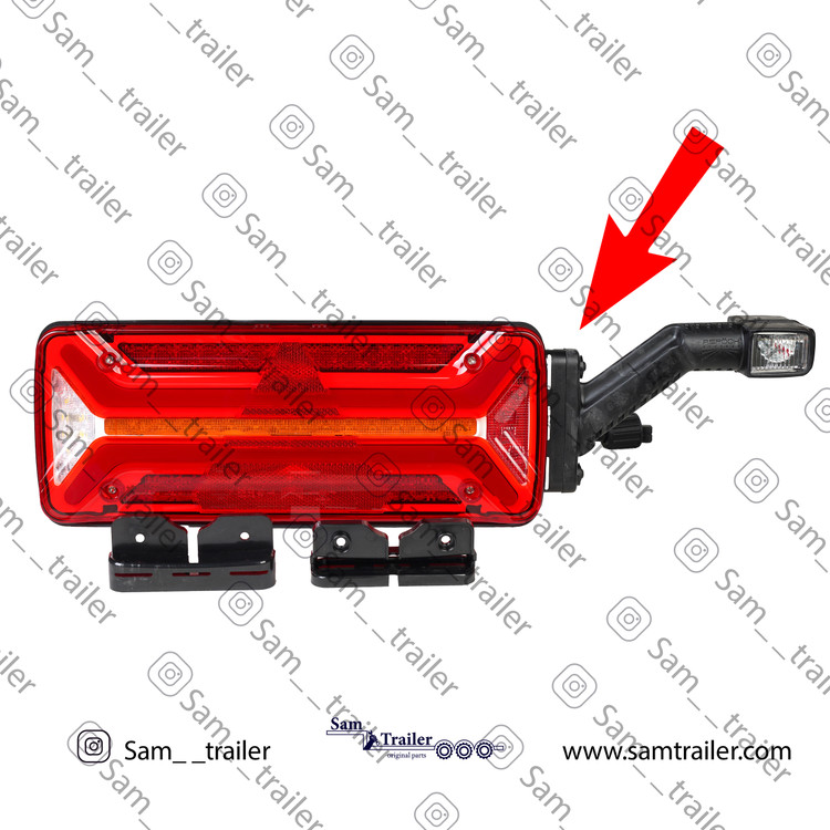 گرزی چراغ شاخکی تریلی یوروچهار