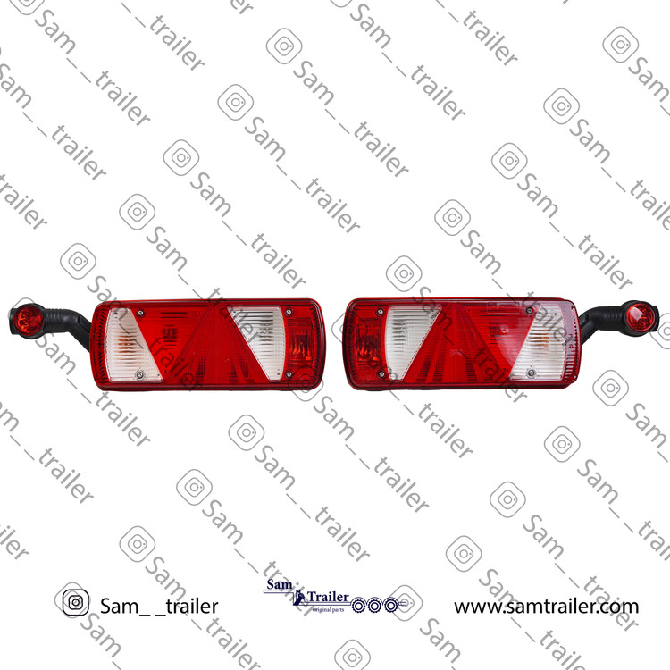 چراغ خطر عقب اصلی تریلی پیلسان