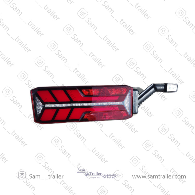 چراغ خطر یورو پنج تریلی ماموت و مارال