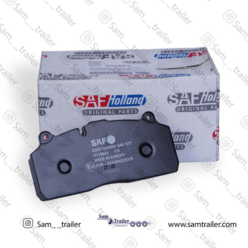 لنت دیسکی پشت سوراخ دار اصلی محور saf تریلی