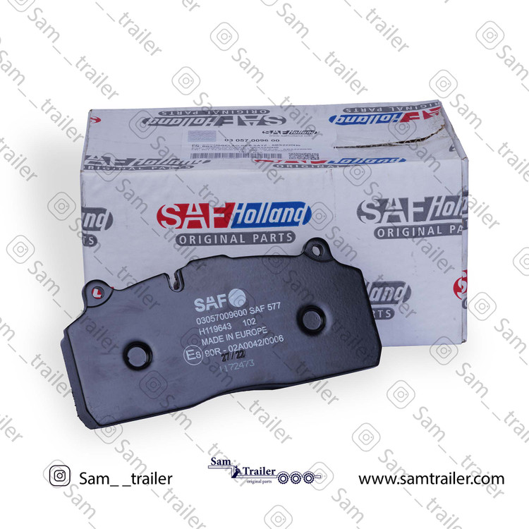 لنت دیسکی پشت سوراخ دار اصلی محور saf تریلی