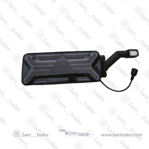 چراغ خطر دودی یورو چهار تریلی